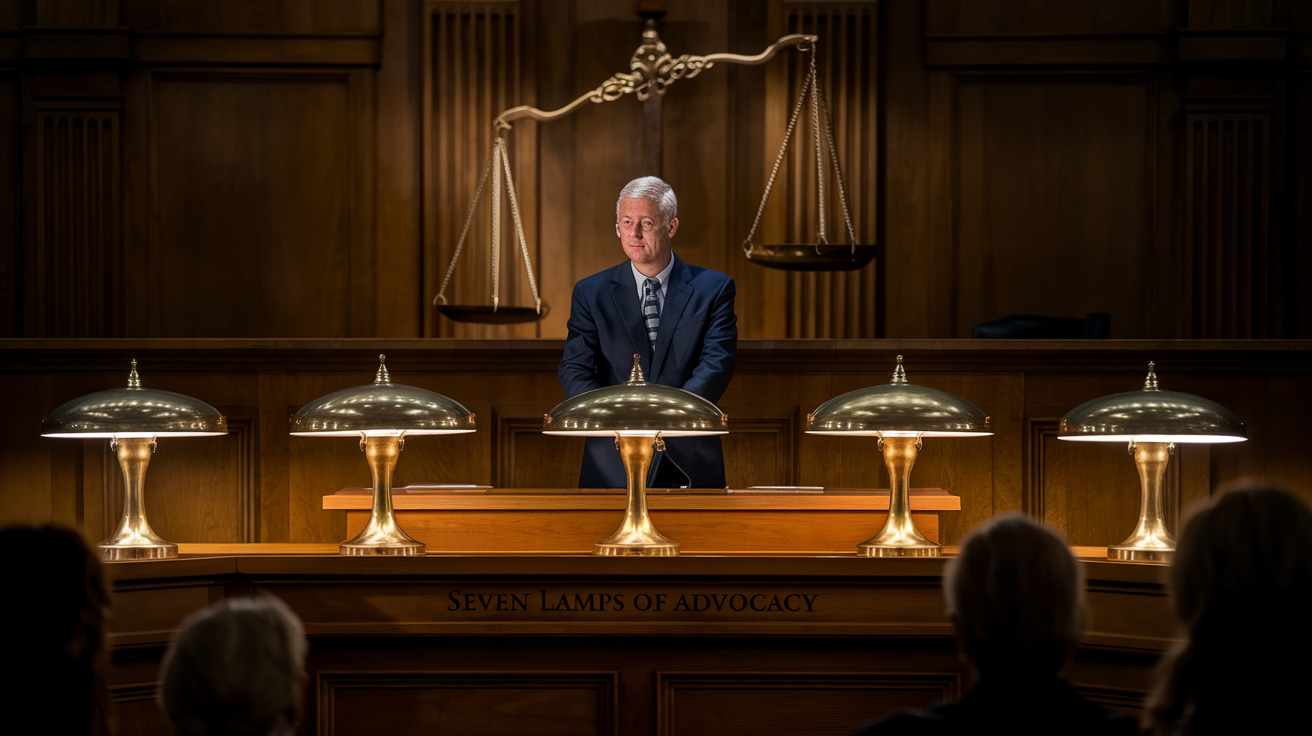 Seven lamps of advocacy